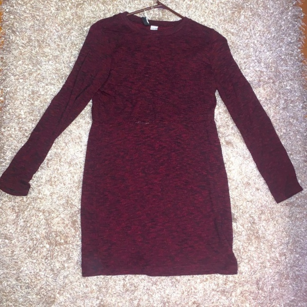 H&M mini Dress - split open back - sz 6